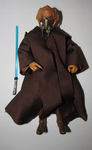 Star Wars Black Series 6" figure Plo Koon complete & excellent Cover