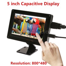 5 Inch Raspberry Pi 800*480 Capacitive Touch Screen LCD Display +Acrylic Bracket