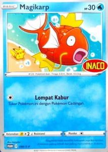 Magikarp Inaco Promo 090/S-P RARE Pokemon Card Indonesia NM-MINT - Picture 1 of 2