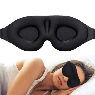 3D Sleep Mask For Men Women Eye Mask For Sleeping Blindfold Travel Accessories🎀 - Image 1 of 4