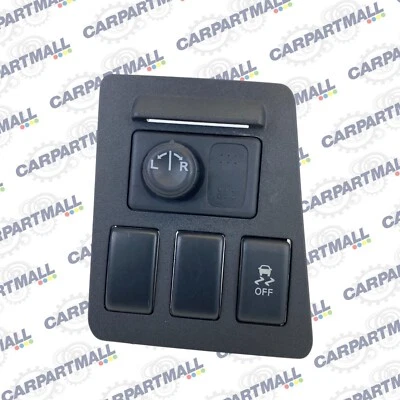 2008-2013 Nissan Rogue Dash Mirror Adjust Control Switch w/ VDC OFF Switch - Image 1 of 4