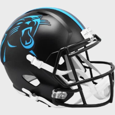 Carolina Panthers Full Size Speed Replica Football Helmet 2022 Alternate - NFL Cover