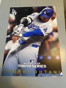 2025 Mlb Tokyo Series File Folder Shohei Ohtani Los Angeles Dodgers - Picture 1 of 2