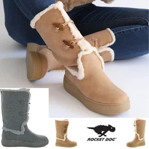 Rocket Dog Atilla Damen Isolierski Schnee Winterstiefel UVP £100 - Bild 1 von 9