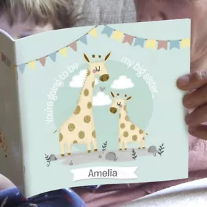 Personalised Big Sister Story Book Children's Kids Gift Softback - Imagen 1 de 6