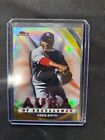 2022 Topps Finest Ozzie Smith Aura of Excellence Gold Refractor /50 #AE-OS