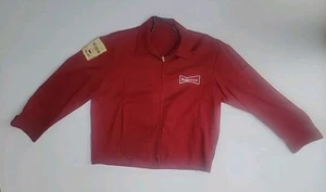 Vintage 60s Budweiser Beer Delivery Man Work Jacket Gann's Baltimore No Liner - Bild 1 von 13