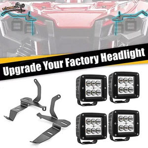 For Honda Talon 1000R/1000X LED Cube Headlight Pods Mounting Kit Replacement 19+ - Picture 1 of 8