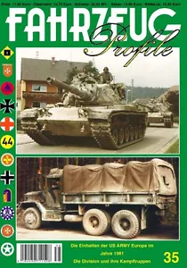 FAHRZEUG Profile 35 Die Einheiten der US ARMY in Europa 1981 - Imagen 1 de 1