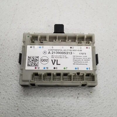 Fits MERCEDES-BENZ E-CLASS W213 DOOR CONTROL MODULE A2139005313 - Image 1 of 4
