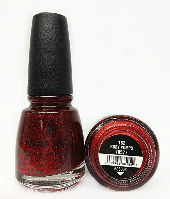 China Glaze Nail Polish Lacquer RUBY PUMPS 0.5oz - 70577 Hot Color 2021 - Image 1 of 1
