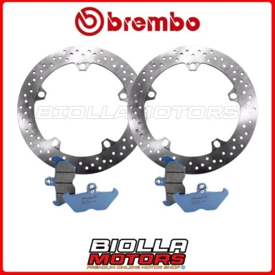 KIT PASTIGLIE + DISCHI BREMBO BMW K 1200 RS ABS 1200 1999 ANTERIORE [07 - Fisso] Foto 1 de 4