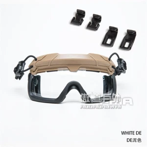 FMA FAST Tactical Helmet Special Goggles Dustproof Bulletproof Split Field Shoot - Picture 1 of 15