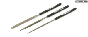 Tamiya Models Basic Files Set - Round, Semi-Circular & Flat (Smooth Double-Cut) - Picture 1 of 1