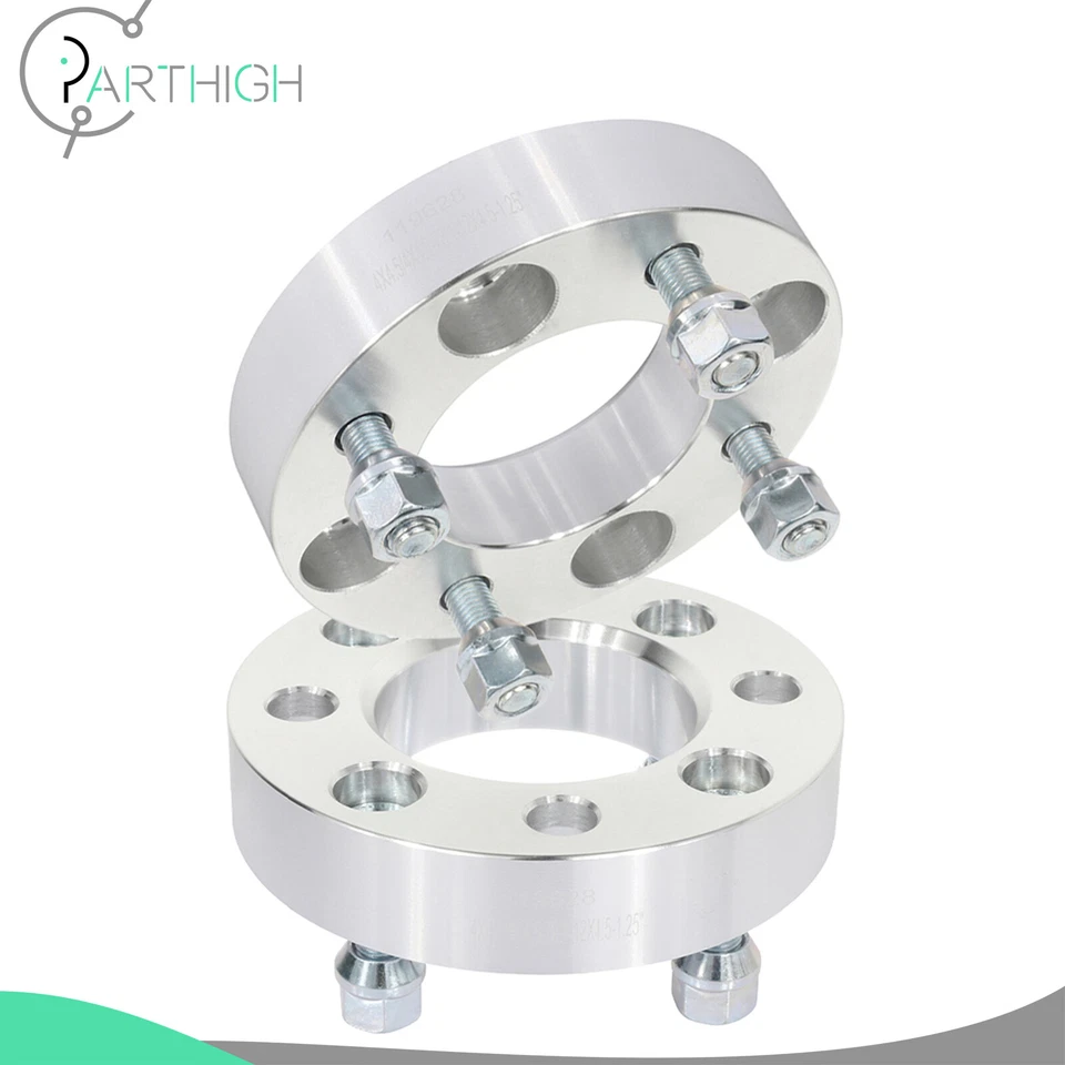 For 2001-2004 Kia Optima 2005-2008 Spectra 4x114.3 Wheel Spacers (2) 1.25" Thick - Image 1 of 4