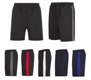 Finden & Hales Contrast Sports Shorts with Zip Pockets - Picture 1 of 14
