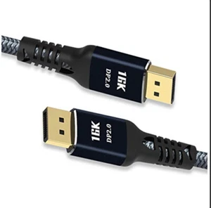 UK DisplayPort 2.0 Cable 16K High Speed 80Gbps Display Adapter For Laptop Pc PS - Picture 1 of 10