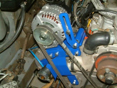 Defender 200 Tdi 2nd Alternator Mount Twin Alternator Mount 12 Volt  WARN 8274  - Image 1 of 4