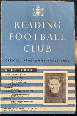 Reading v Watford 1957/58 - Image 1 of 3