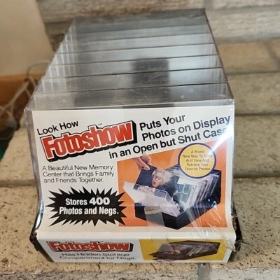 Organizador de fotos vintage Fotoshow hasta 400 fotos y negritas. NUEVO  Foto 1 de 4