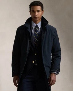 Polo Ralph Lauren Herren Pearson Auto Mantel abnehmbares gestepptes Futter Jacke XL $ 798 - Bild 1 von 8