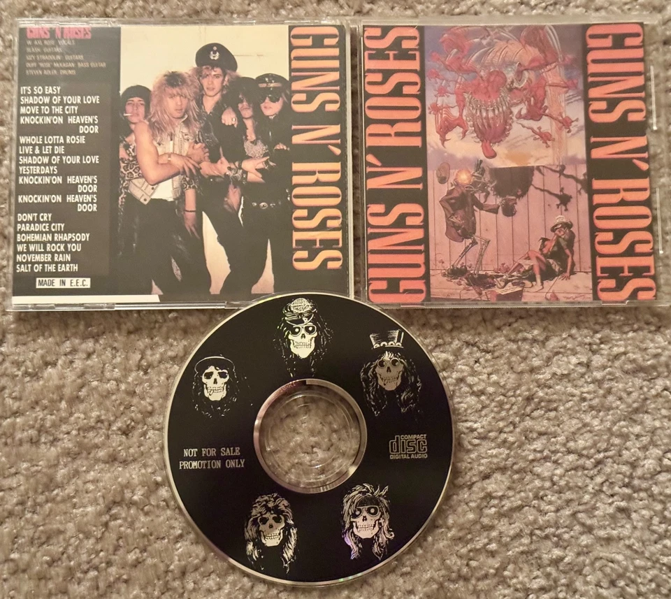 GUNS N ROSES “LIVE FROM THE JUNGLE” ULTRA RARE ORIGINAL FACTORY CD - Image 1 of 1