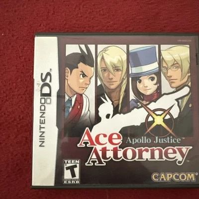 Apollo Justice: Ace Attorney (Nintendo DS, 2008). Authentic. CIB. - Image 1 of 4