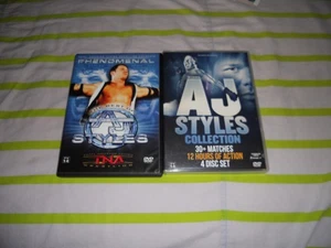 TNA The Essential AJ Styles Collection DVD Impact WWE ROH NJPW OOP & Phenomenal - Picture 1 of 2