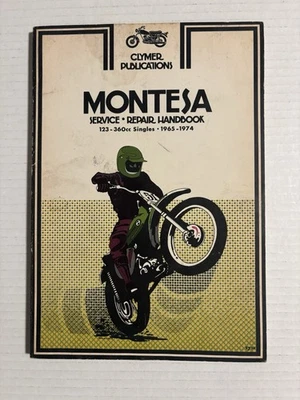 Manual de reparación de servicio de publicaciones Montesa Clymer 123-360cc individuales 1965-1974 Foto 1 de 4