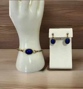 Süßes Vintage goldfarbenes Avon Armband & Ohrringe Set - Bild 1 von 2