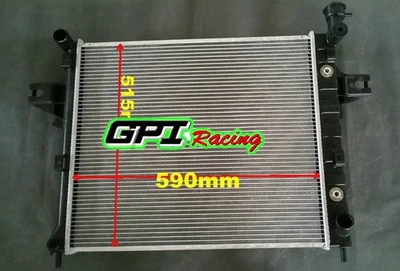 Radiador para Jeep Grand Cherokee WJ y WG 4,7 L V8 1999-2005 00 01 02 03 04 AT/MT Foto 1 de 4