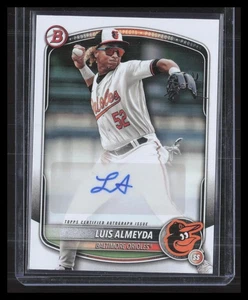 2025 Bowman #BPA-LA Luis Almeyda Prospects Autogramme - Bild 1 von 2