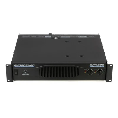 Amplificador de Potencia Estéreo Profesional Behringer EP4000 4000W con Tecnología ATR Foto 1 de 4
