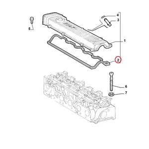 Joint D'Étanchéité Propriété Couverture Tête Fiat Marea - Lancia kappa Original - Picture 1 of 1