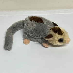 Aurora Flopsies Sugar Glider Peluche 7" Peluche Lindo Gris Marrón Tostado - Imagen 1 de 7
