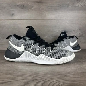 Nike Zoom Hypershift Sneakers Men's Sz 9 Black White Basketball Shoes 844387-010 - Picture 1 of 7