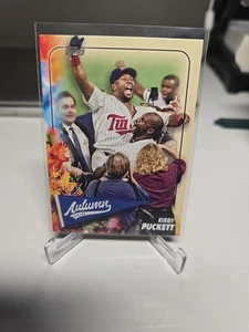 2024 Topps Update Series - Autumn Tales Kirby Puckett #AT-15 - Picture 1 of 2