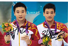 Cao YUAN/Zhang YANQUAN - CHN - Turmspringen - 1.OS Gold 2012 Foto signiert