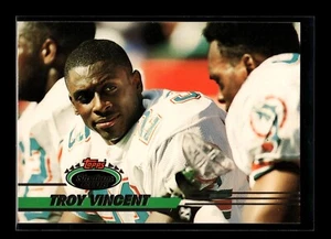 1993 Topps Stadium Club #380 Troy Vincent (NM)(FTB) - Bild 1 von 2
