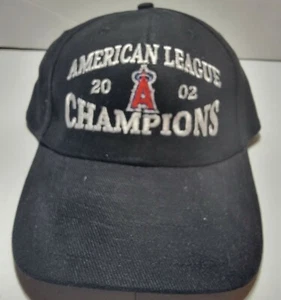 ANAHEIM ANGELS 2002 LEAGUE CHAMPIONS ORIGINAL POPULAR DESIGN HIGH QUALITY HAT... - Picture 1 of 7