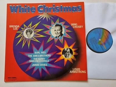 Bing Crosby/ Burl Ives/ Brenda Lee/ Louis Armstrong - White Christmas Vinyl LP - Image 1 of 4