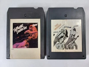 Ted Nugent Double Live Gonzo and Free For All 8 Track Tape Lot of 2 Epic Label - Picture 1 of 9