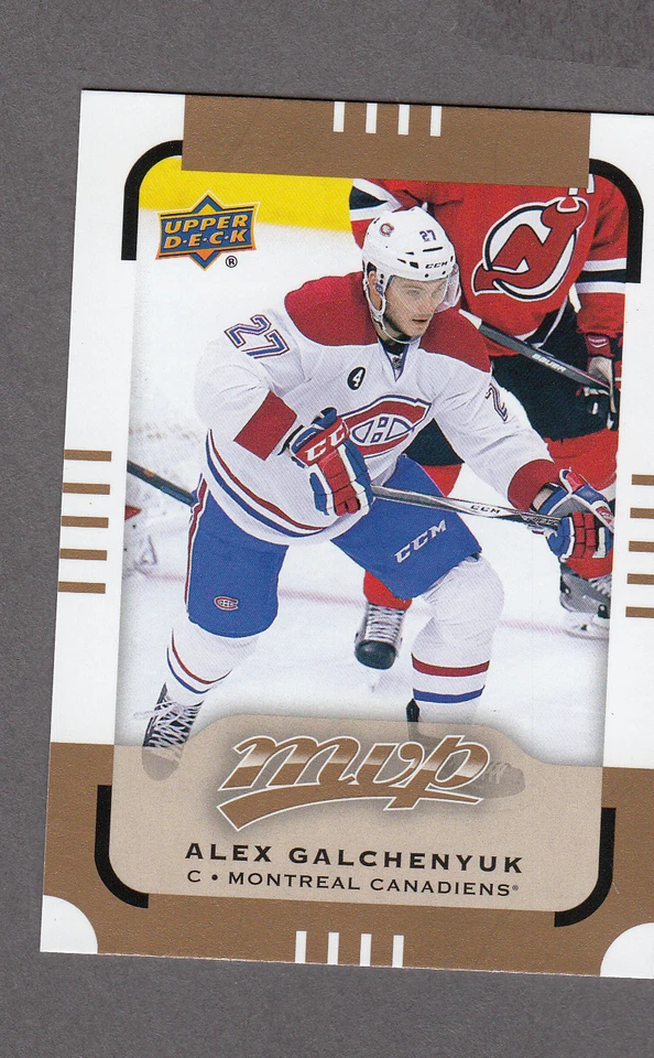 ALEX GALCHENYUK 2015-16 UPPER DECK UD MVP SP #136 MONTREAL CANADIENS ! - Image 1 of 1