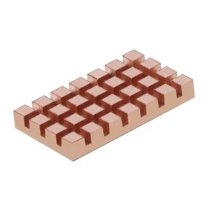 Pure Copper for M.2 2260 Heatsink Cooler Hard Drive Radiator 32x18mm - Afbeelding 1 van 10