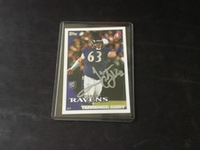 SIGNED 2010 Topps NFL Football #215 Terrence Cody Baltimore Ravens Card!