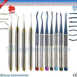 PDL Periodontal Elevators Atraumatic Tooth Extraction Ligament Periotomes Scaler - Picture 1 of 7