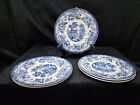 Royal Staffordshire  Tonquin Blue Bread Plates Set Of 5