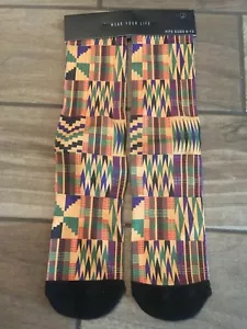 NUEVOS CON ETIQUETAS Talla 6-13 - USA TU VIDA CALCETINES MULTICOLOR PARA HOMBRE - Imagen 1 de 5