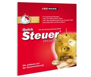 Lexware QuickSteuer Deluxe 2021 für das Steuerjahr 2020|Einfache und schnelle St - Bild 1 von 1