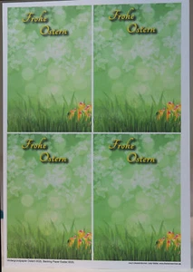 Tolles Bastelmaterial, Hintergrundpapier, basteln, Karten, Ostern - Bild 1 von 3